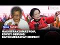 Lagu Pujian Rocky Gerung ke Megawati di Rakernas PDIP: Batin Beliau Bersih! | iNews Terkini 10/1