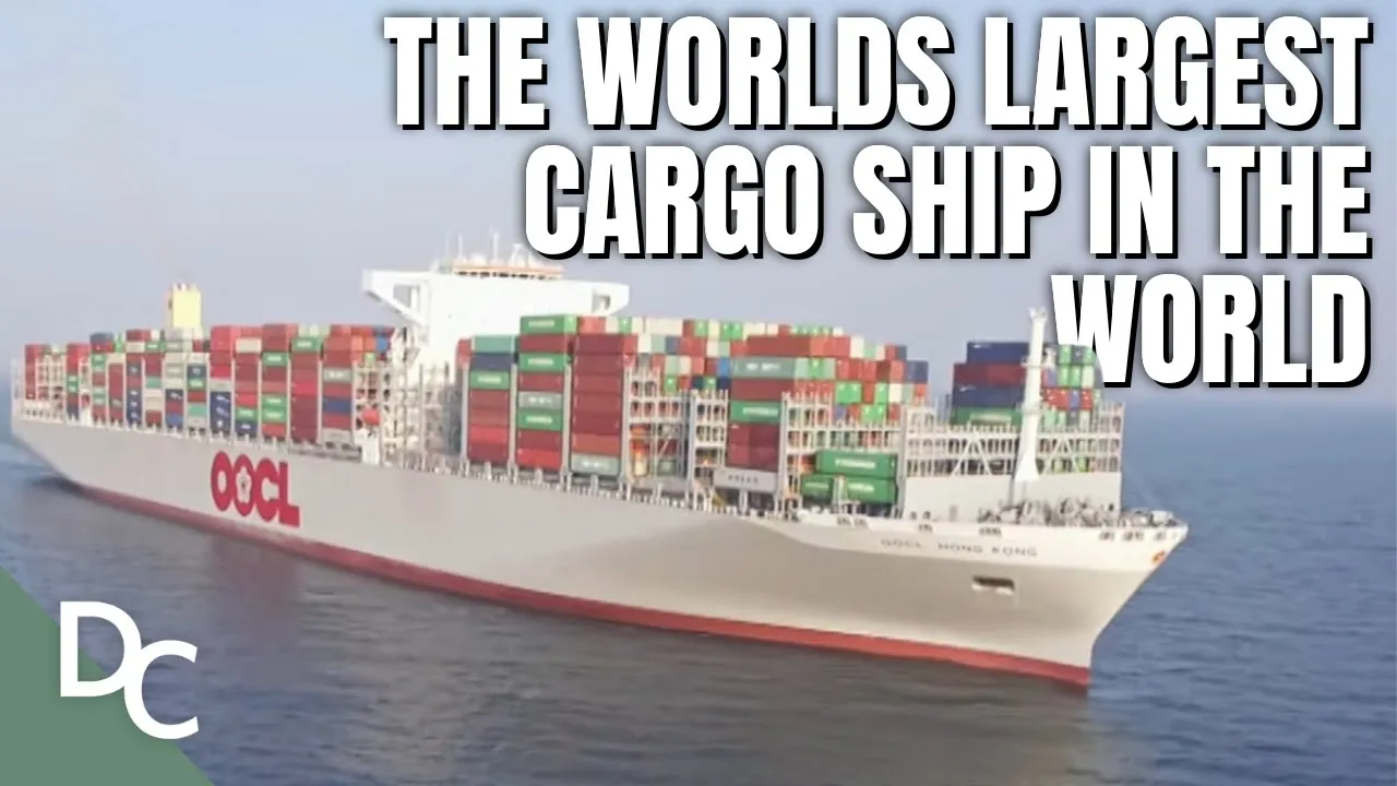 The Secret to the World's Largest Cargo Ship | Mega Transports | @DocoCentral