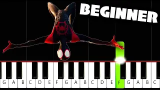 Post Malone, Swae Lee - Sunflower (Spider-Man) - BEGINNER Piano Tutorial