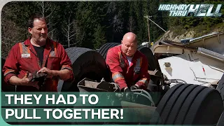 Jamie and Colin Tackle a Lumber Truck Disaster Highway Thru Hell Universe Season 8 Episode 15
