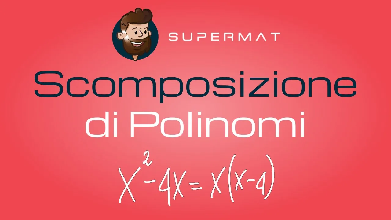 Scomposizione di Polinomi #01 - Introduzione con Schema Generale
