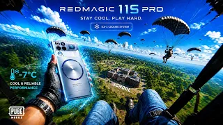 THIS PHONE NEVER GETS HOT... 🥶 REDMAGIC 11S PRO PUBG GAMEPLAY 🔥