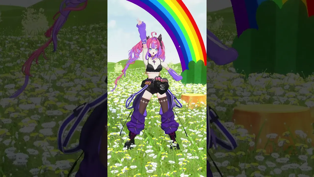 ごはん食べヨ /MegaShinnosuke【#綺々羅々ヴィヴィ】#vtuber #hololive #dance #shorts