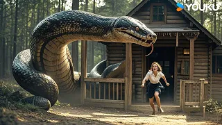 The Female Student Was Eventually Eaten By The Big Snake Snake Island Python YOUKU MONSTER MOVIE 