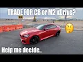 I ordered a new 2027 C8 Corvette Which car do I trade