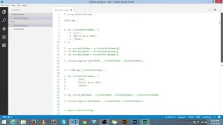 JavaScript ES6 Tutorial in Tamil Array Object Destructuring