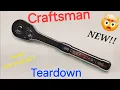 NEW Craftsman drive low profile ratchet and Teardown