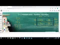 Area Model to Standard Algorithm Multiplication