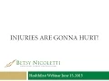 HealthFirst ICD10 Webinar ICD10 Coding for Trauma and Injury