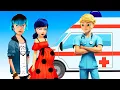 Lagu Miraculous ladybug and Cat Noir Luka rushing to the hospital love story pregnant baby New Episode
