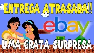 Atraso na entrega de jogos no Ebay: uma grata surpresa