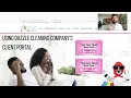 Using Dazzle Cleaning Company s Client Portal