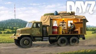 Living Out of a MOBILE BASE in DayZ...