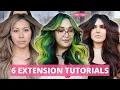 INSANE Hair Extension Transformations Watch My Favorite Weft Installs