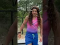 Acting like my kids on the Trampoline