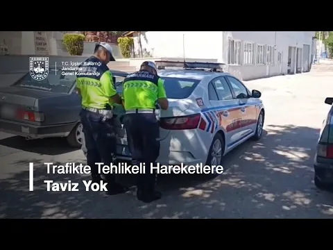 Trafikte Drift ve Tehlikeli Hareketlere Taviz Yok (Jandarma)