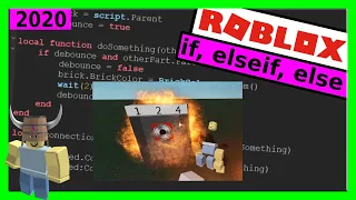 Roblox How to Script for Beginners If elseif else