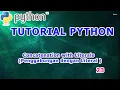 Belajar Python 23 - Concatenation with Literals Penggabungan dengan Literal