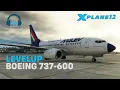 LevelUP 737-600 | SayIntentions ATC | X-Plane 12