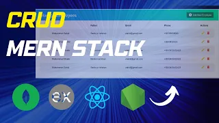 MERN Stack CRUD Operations React Node Express MongoDB full stack crud application