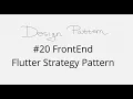 Design Patterns FrontEnd Flutter Strategy Pattern SharkyCode