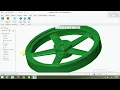 FlyWheel make in Creo 3 0 Flywheel Tutorial Flywheel Modelling Creo 3 0 Tutorial