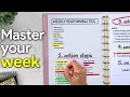 How To Get Your Life Together One Week At A Time