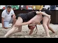 Katre Roots EST vs Keitlin Meribel Magi EST 60kg Women s girls youth beach wrestling tournament