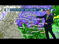 Hour-by-hour look at rain snow Sunday in Virginia Friday p m Update