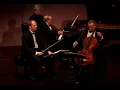 Beaux Arts Trio plays Schubert (2nd movement)