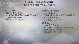 Family of Seth Sartin remembers fallen soldier ahead of Friday night memorial gathering