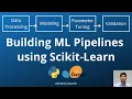 Building Machine Learning Pipelines using Scikit Learn