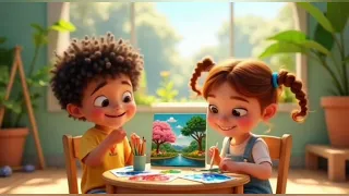 ألوان الفرح   أغنية ممتعة للأطفال عن الرسم والتلوين   أغاني تعليمية للأطفال دندنها