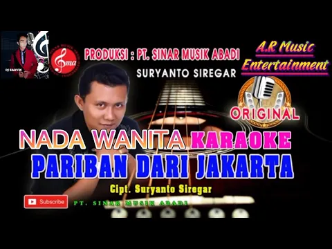 Download MP3 KARAOKE PARIBAN DARI JAKARTA NADA WANITA | By Dj Sarvin