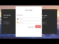 Free JavaFX Project Animated Login And Sign Up Form
