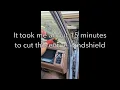 How to remove a windshield the easy way Chevy k1500