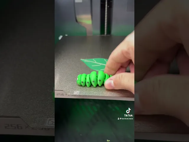 Caterpillar Flexy - Articulating With Leaf Base video thumbnail
