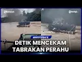 Download Lagu DETIK-DETIK PERAHU PENUMPANG TERTABRAK KAPAL TONGKANG DI SUNGAI BARITO
