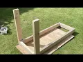 Wooden DIY Sim Rig with Triple Monitor mount - Direct drive wheel