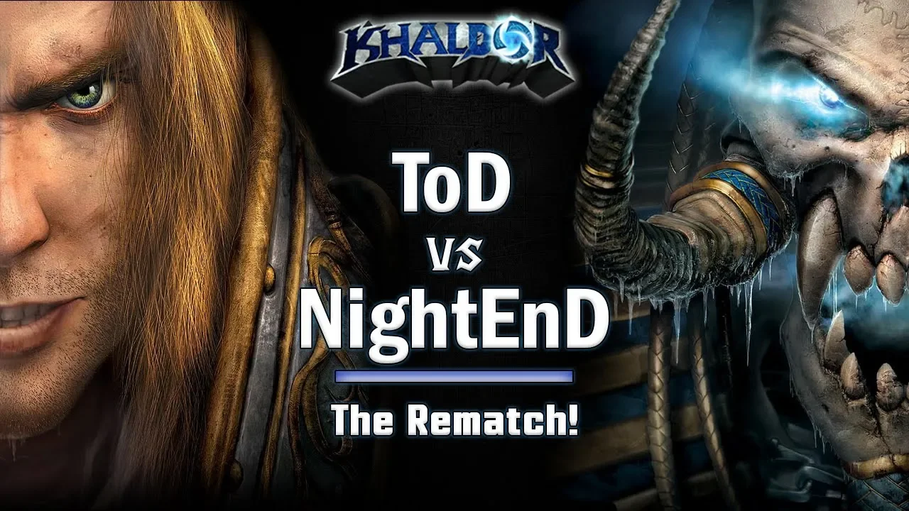 ► WarCraft 3 - ToD (HU) vs. NightEnD (UD) - The ladder rematch!