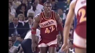 Kevin Willis - 26 Points a Dust-Up with the Bad Boys