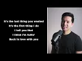 The Alcott (Male Part Only - Karaoke) - The National ft. Taylor Swift