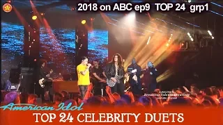 cade foehner and bishop briggs duet never tear us apart top 24 celebrity duets american idol 2018