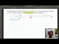 WORDED PROBLEM - PARALLELOGRAM