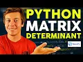 How to Compute the Determinant of a Matrix in Python Beginner Friendly