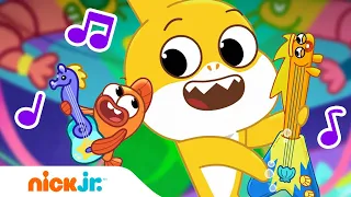 baby shark music marathon preschool songs nick jr 