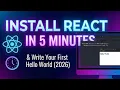 React JS Tutorial - 1