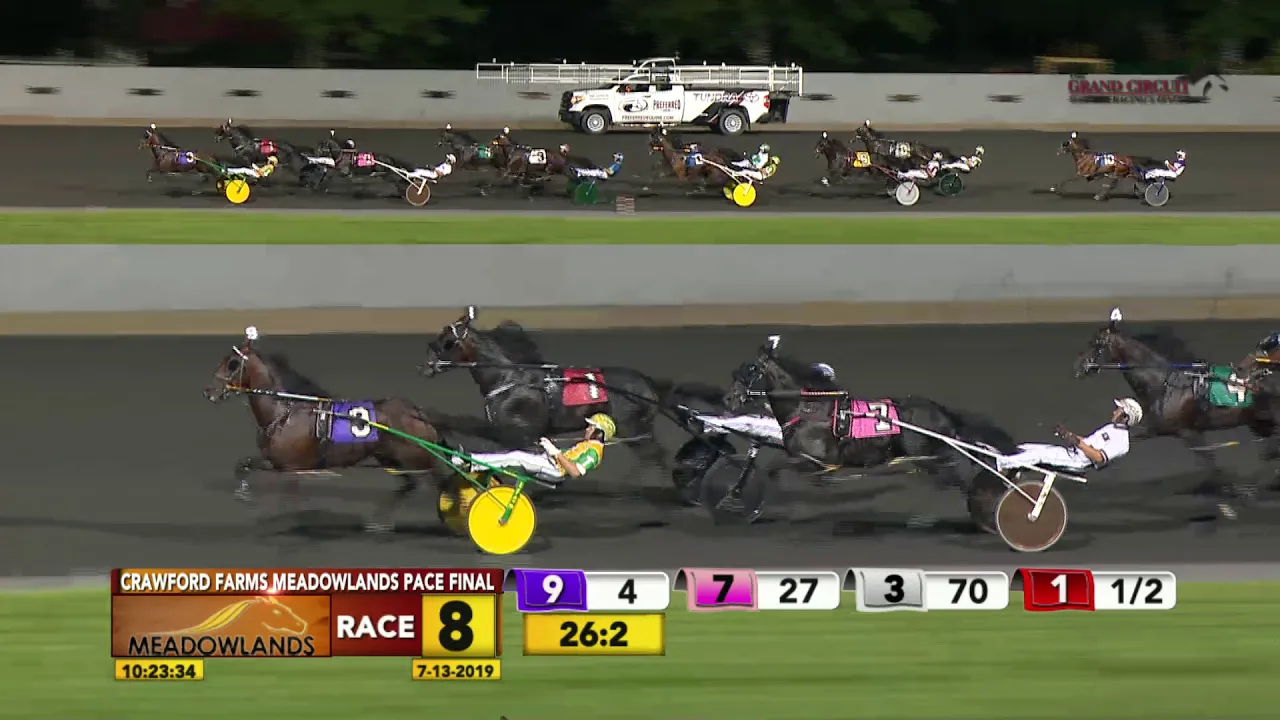 CRAWFORD MEADOWLANDS PACE - RACE 8 - JULY 13, 2019