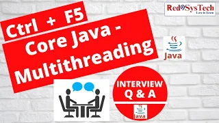 Learn Java Multithreading Step by Step Practical Tutorial for Interviews Hands on Red9SysTech