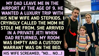 My Own Father Abandoned Me At The Airport For A Luxury Trip With His New Family Until One Phone Cal